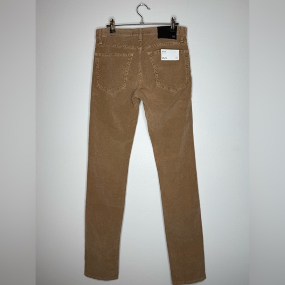 AG Adriano Goldschmied Tellis Modern Slim Corduroy Sulpher Light Truffle - Picture 12 of 13